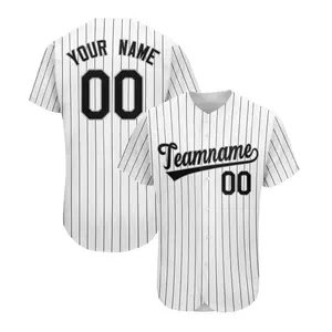 Uniformes de baseball respirants personnalisés de haute qualité, uniformes de softball imprimés en 3D, fabricant de vêtements de baseball OEM - Product Image 5