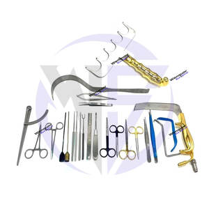 24/Uds instrumentos quirúrgicos de acero inoxidable con logotipo personalizado juego de abdominoplastia para cirujano cosmético herramientas manuales disponibles - Product Image 5