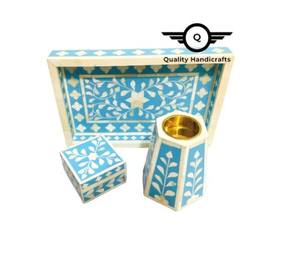 India Top Selling Modern Mother Pearl Inlay Multi-Functional Tray <b>Box</b> Burner Set Home Decoration Arabic Mop Mubkhar <b>Christmas</b> - Product Image 6