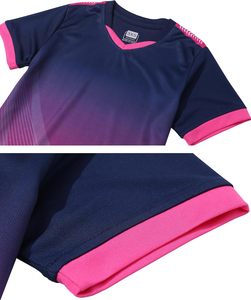 Uniforme de Fútbol para Hombre de Alto Rendimiento, Manga Corta, Ligero, de Secado Rápido, Tejido Transpirable, Corte Atlético, para Partidos - Product Image 3
