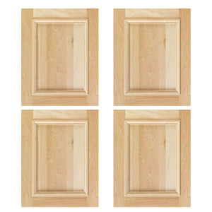 แผ่นประตูตู้ไม้สำหรับตกแต่งภายในที่ทันสมัยและตกแต่งตู้ไม้เนื้อแข็งตู้ประตูด้านหน้า - Product Image 1