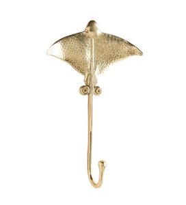 Décoration de la maison finition dorée personnaliser la conception vêtements suspendus crochet en métal 2023 vente chaude cintres crochets - Product Image 1