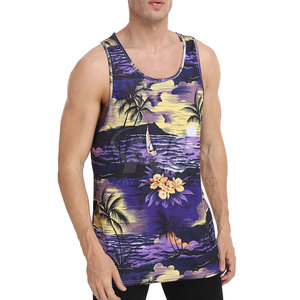 Débardeur décontracté pour homme en maille respirante, dernier design, couleur et logo personnalisables, tissu polyester/coton de haute qualité, vente en gros - Product Image 5