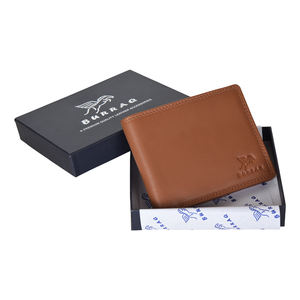 Cartera Bifold de Cuero Genuino para Hombre con 1 Ranura para Tarjetas en la Parte Trasera - Product Image 4