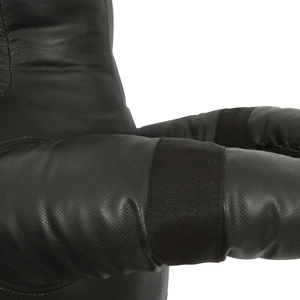 หุ่นซ้อมมวย MMA หนังและผ้าใบ ถุงทรายหนัก 25 กก. ทนทาน สีดำและสีแดง ขนาด 3-6 ฟุต สำหรับฝึกซ้อมมวยปล้ำ มวยไทย คาราเต้ - Product Image 4