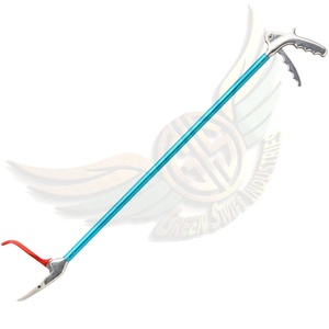 Professional All Aluminum Alloy Snake Tongs Heavy Duty Reptile Rattle Snake Catcher Non-Slip <b>Grip</b> Handle Wide Pest <b>Control</b> - Product Image 5