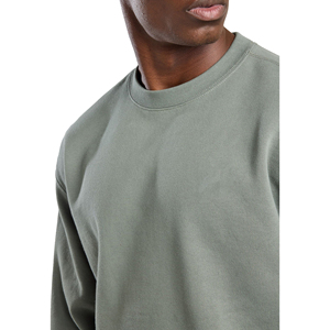 Sudadera con Capucha para Hombre, 100% Algodón, 380g, Felpa Gruesa, Lavada, Estilo Vintage, Corte Regular, Moda Urbana - Product Image 4