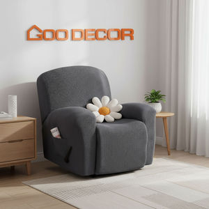Housse de fauteuil inclinable intelligente OEM ODM, taille universelle, housses de canapé douces au toucher, fabriquées en usine au Vietnam, directement pour le salon - Product Image 4