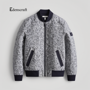 100% coton veste pour hommes respirant léger chaud Durable coupe décontractée écologique vêtements d'hiver pour le confort extérieur - Product Image 4