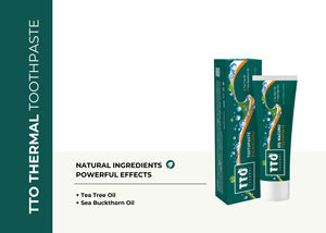 Pasta Dental TTO con Aceite de Árbol de Té 75gr, Higiene Bucal, Eliminación de Placa, Aliento Fresco, Dientes Sensibles, Cuidado Bucal, Portátil para el Hogar - Product Image 2