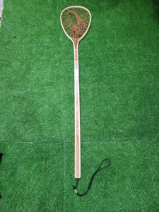 High Quality Customize Wooden FlyFishing Landing <b>Net</b> Trout <b>Net</b> <b>Fishing</b> Catcher High Class Wood with Deep <b>Net</b> and Customize Logo - Product Image 2