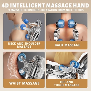 Sillón de Masaje con Riel Guía SL para Uso Doméstico y Comercial, Sillón de Masaje Eléctrico de Cuerpo Completo con Gravedad Cero y Cabina Espacial - Product Image 6