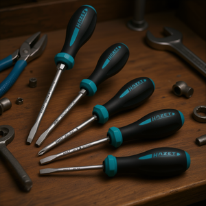 Hazet HEXAnamic 5-Piece <b>Screwdriver</b> <b>Set</b> with 3-Component Handle - Product Image 3