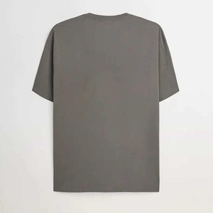 Camiseta Casual de Algodón para Hombre, Ajuste Cómodo, Directo de Fábrica, Camiseta Premium de Estilo Urbano, Camiseta de Algodón Extra Grande para Hombre al por Mayor - Product Image 5