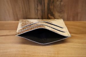 Handmade Fur Animal Prints Genuine Leather Card Holder Wallet Wristlet <b>Small</b> Coin Pouch <b>Bag</b> for Ladies Purse - Product Image 6