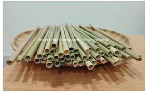 Pajitas de hierba natural desechables para beber/pajitas de hierba Vietnam con precio barato hecho en Vietnam - Product Image 5