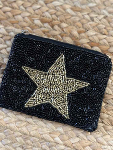 Monedero hecho a mano con cuentas bordadas de semillas con color personalizado para mujeres y niñas - Product Image 4