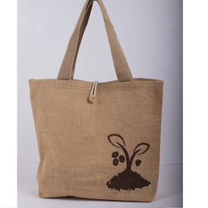 <b>Women's</b> High Quality Braided Jute Tote <b>Bag</b> <b>Office</b> Printed Design <b>for</b> Clothing Shopping Wholesale Factory Price - Product Image 2