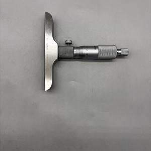 0-4" Dieptemeter Micrometer 0-100mm 0,01 Graduatie <span class=keywords><strong>Vernier</strong></span> Dieptemeter voor bewerken, engineering & metaalbewerking - Product Image 2