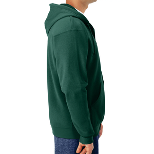Vente en gros de sweatshirts à capuche chauds pour le sport avec logo personnalisé sur un sweat-shirt en coton surdimensionné de couleur unie - Product Image 5