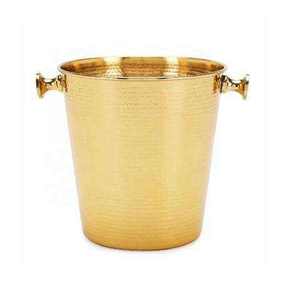 Modern Custom Beer <b>Ice</b> <b>Bucket</b> Stainless Steel <b>Ice</b> <b>Bucket</b> With Handles for Beer Cooling Usage Bottle Chiller - Product Image 4