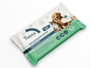 Med-Cover Guantes de Cuidado Corporal para Mascotas, Limpieza Profunda, Sin Crueldad, Sin Fragancia, Sin Parabenos, con Infusión de Vitamina C y Minerales, Lavado en Seco - Product Image 2