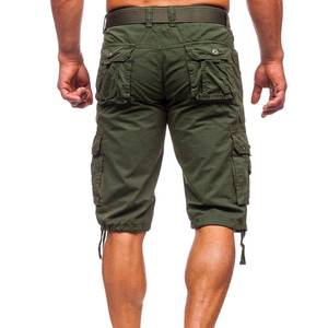 Fitness Jogging Gym Sweat Cargo Shorts Street Wear Joggers en blanco Sports Cargo Shorts para hombres transpirables al por mayor personalizados - Product Image 4