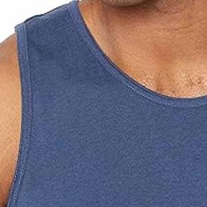 Débardeurs pour hommes de haute qualité haut sans manches en coton élégant avec capuche tissu tricoté respirant prix bas - Product Image 4