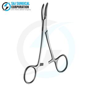 Fórceps de arteria Dunhill de acero alemán Premium grado quirúrgico para agarre de tejido de precisión en procedimientos pediátricos - Product Image 1