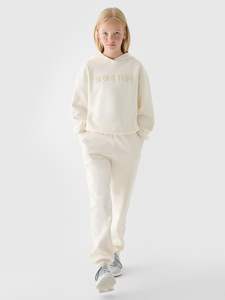 ชุดวอร์มแบบสวมหัวมีฮู้ดของเด็กผู้หญิงชุดวอร์มแบบสวมหัวแบบลำลองระบายอากาศคุณภาพสูง - Product Image 2