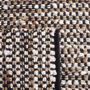 พรมสำหรับห้องนั่งเล่นดีไซน์หรูหราทำจากผ้าปอและผ้าฝ้ายทำมือพรมปูพื้นสำหรับ100% - Product Image 3