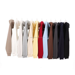 Sudaderas con Capucha de Algodón de Alta Calidad, Lisas, con Logotipo Personalizado, Estilo Urbano, Fabricante al por Mayor, 450G, Gruesas, para Hombre - Product Image 1