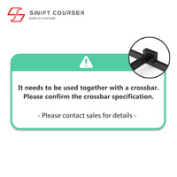 Présentoir de clubs de golf en métal Swift Courser, emballage en carton PVC avec logo personnalisé, modèle promotionnel noir/blanc pour la vente au détail