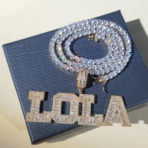 สร้อยคอลิงก์ไมอามี่ทรงคิวบา10K สีทองล้วนพร้อมกรอบโซ่เพชร18K สำหรับเป็นของขวัญสำหรับแร็ปเปอร์ที่ได้รับการรับรองสำหรับผู้ชาย - Product Image 2