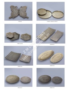 Bandejas para Exhibición de Frutas, Accesorios de Decoración para el Hogar, Platos para Servir Frutos Secos y Galletas Personalizados, Tazones de Estilo Europeo, Artesanía de Aluminio, Ramadán - Product Image 5