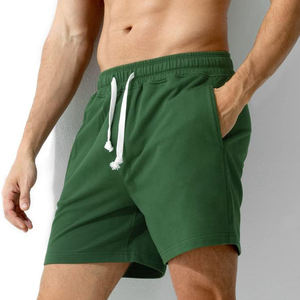 Pantalones Cortos Deportivos de Alta Calidad para Hombre, Diseño Moderno, Color Sólido, Cintura Elástica, para Gimnasio, Entrenamiento y Ejercicio - Product Image 2