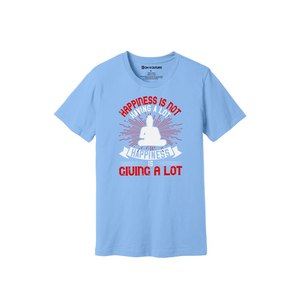 Camiseta informal de algodón 100% con impresión de temas de Buda en 3D, 12 opciones de color, 160-180, colocación de diseño personalizable GSM pesado - Product Image 4
