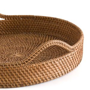 ถาดหวายสำหรับเสิร์ฟพร้อมดีไซน์สุดสร้างสรรค์ถาดหวายดีไซน์สุดสร้างสรรค์งานแฮนด์เมด - Product Image 4