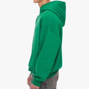 2025 Top qualité hommes 100% coton épais lourd français éponge haute qualité vierge surdimensionné Streetwear logo personnalisé pull à capuche - Product Image 3