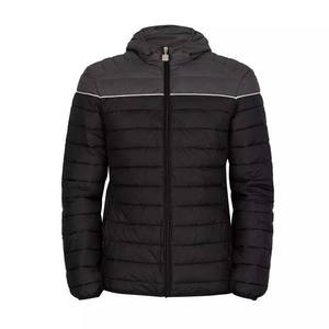 Ventes en gros de vestes d'hiver personnalisées pour homme, col à capuche, rembourrage en duvet, haute qualité, style tendance, nouvelle collection, vestes matelassées grande taille pour homme 2025 - Product Image 1