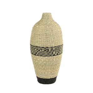Vase de sol en osier jonc de mer fabriqué au Vietnam matériau écologique pour la décoration intérieure et la décoration de la vaisselle en gros - Product Image 1