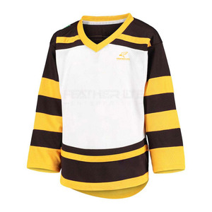 Ropa DE EQUIPO PROFESIONAL Jersey de hockey sobre hielo Ropa deportiva cómoda Jersey de hockey sobre hielo de secado rápido - Product Image 1