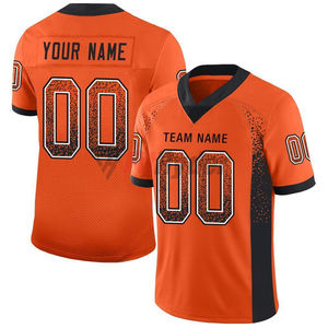 Sublimation de logo personnalisé nouveau design sport t-shirt manches courtes football américain t-shirts vente en gros meilleur style de mode OEM - Product Image 5
