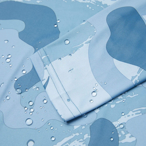 Maillot de pêche personnalisé en polyester 100% avec impression par sublimation, protection UV UPF 50+, léger, imperméable, coupe-vent, séchage rapide - Product Image 2