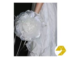 Fleur de mariage coquillage cadeau fait main fleur de mariage coquillage bouquet sur le thème de l'océan parfait pour la mariée de mariage de plage tropicale - Product Image 5