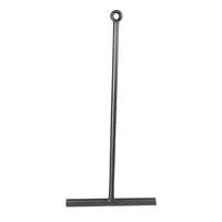 Meilleur grattoir télescopique noir tout usage pour salle de bain, porte et fenêtre, en caoutchouc extensible, raclette de douche en verre