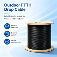 Harga Pabrik Kabel Drop FTTH Last Mile G652D GJXH GJYXFCH Kabel Drop FTTH Kabel Drop Outdoor FTTH 1 2 4 Core Kabel Drop FTTH