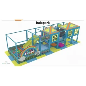 Área de Juegos Infantil de Espuma y Plástico de 8x2 Pies para Parques de Diversiones, Escuelas y Centros de Juego - Product Image 1