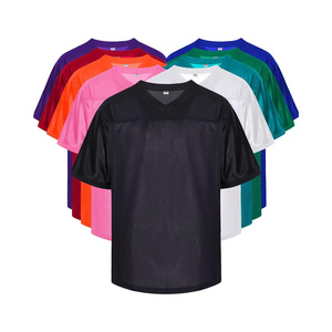 Camiseta de Fútbol Personalizable 100% Poliéster de Secado Rápido con Logotipo Frontal, Servicio OEM Disponible para Venta a Bajo Precio - Product Image 6