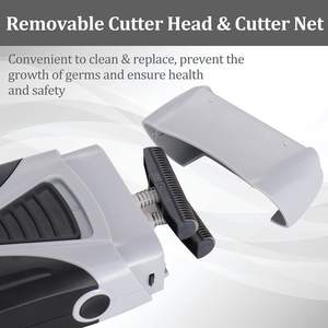 Kit de rasoir rotatif électrique rechargeable à double lame avec tondeuse multifonctionnelle pour hommes, pour le rasage de la barbe et du visage - Product Image 4